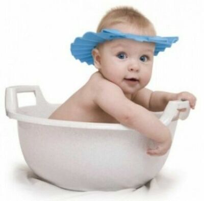 Baby Kinder Badeschutz Duschhaube Schutz der Augen beim baden und duschen bis 6 