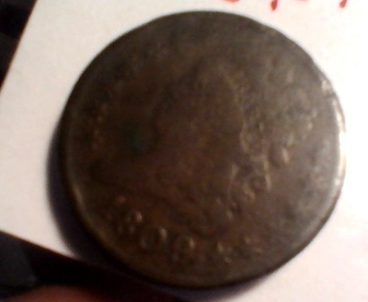 1809 Classic Head Half Cent - VERY FINE DETAILS