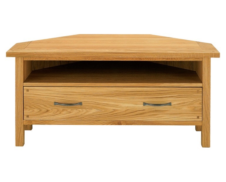 TV corner unit in solid oak Laura Ashley Milton range in Exeter