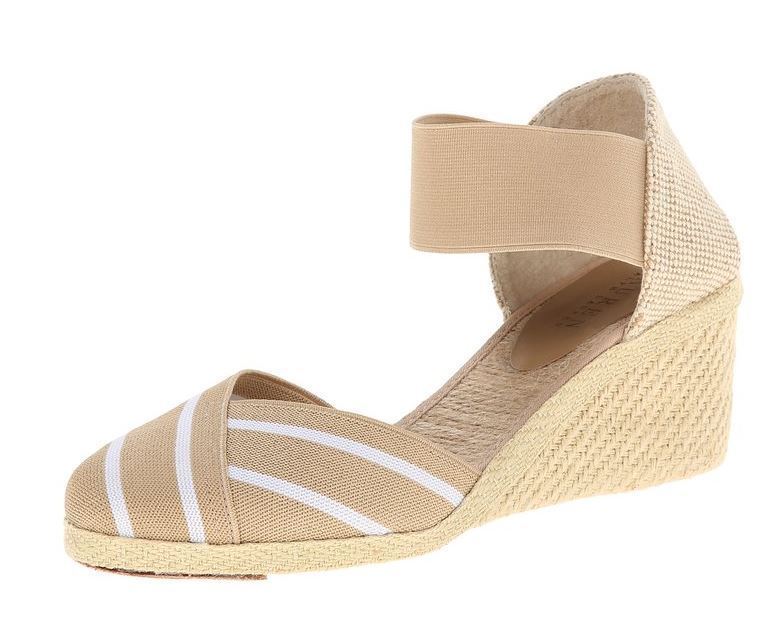 Женские туфли на каблуке в полоску Ralph Lauren Collection