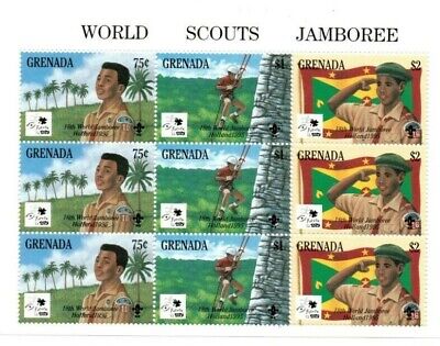  Grenada - 1995 - Boy Scouts - Sheet Of 9 - MNH