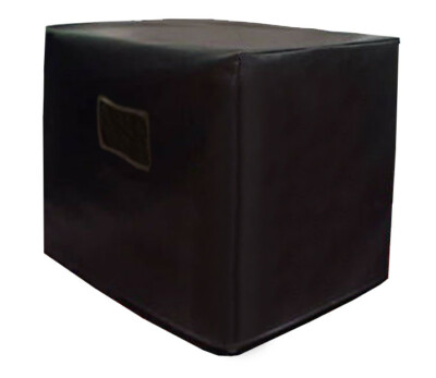 - Black, Water Resistant Vinyl Cover W/piping (alto006)