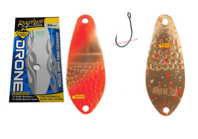 DRONE SPOON  2,0 GR  GOLD SALMON AREA TROTA   RAPTURE  18810418