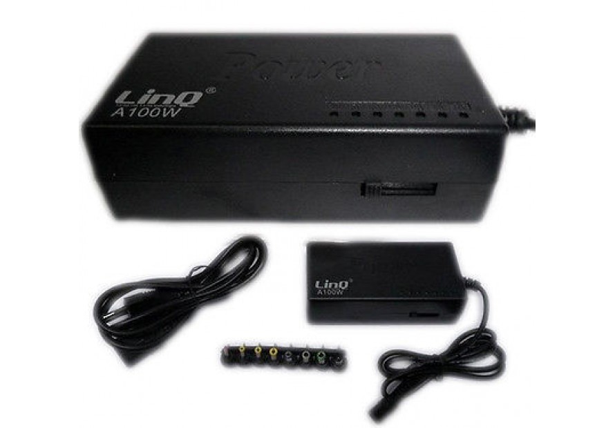 Alimentatore Universale 100w 220v Per Pc Portatili Notebook Linq A100w