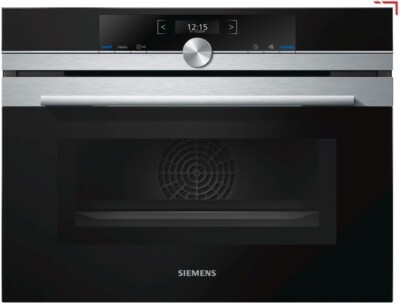 Siemens iQ700 CM633GBS1 Edelstahl Kompaktbackofen mit integrierter Mikrowelle