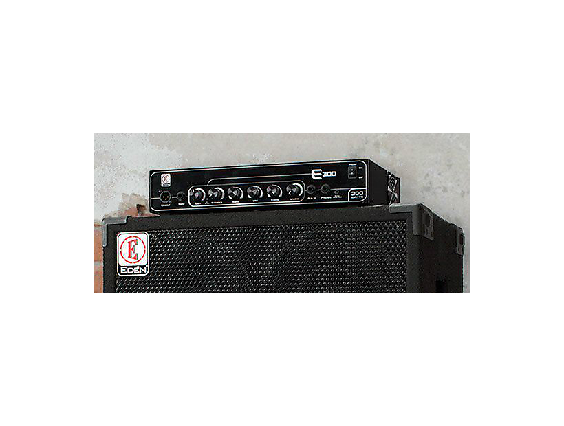 Eden Amplification E300 300 Watt Bass Head - Authorized Dealer!