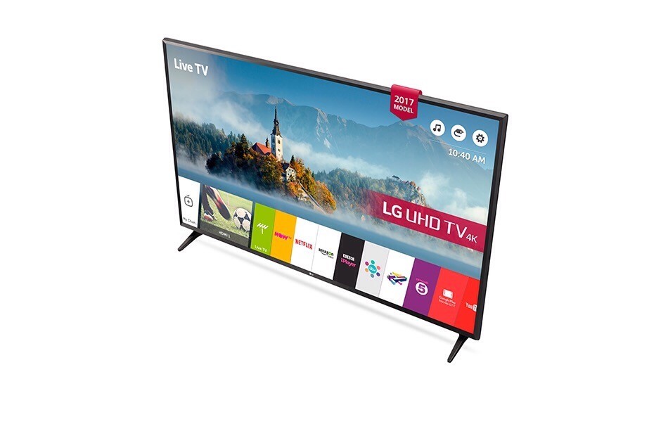 LG 43 inch HDR 4K LED Smart TV With Freesat HD & Freeview Play in