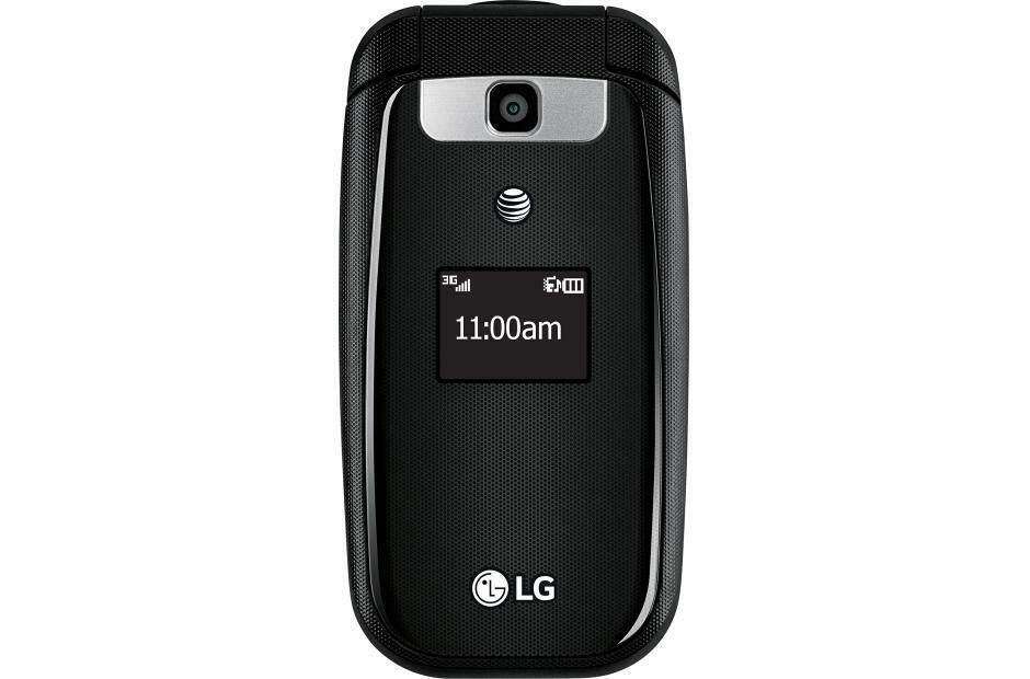 LG B470 - Black (GSM Unlocked) 3G Flip Phone