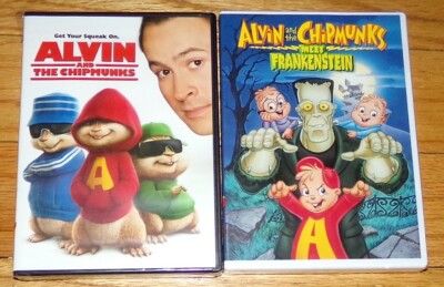 Alvin and the Chipmunks Meet Frankenstein & Alvin and the Chipmunks NEW DVD's