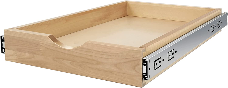 Pull Out Shelves 32" Wide for Kitchen Cabinets, Slide Out Wo