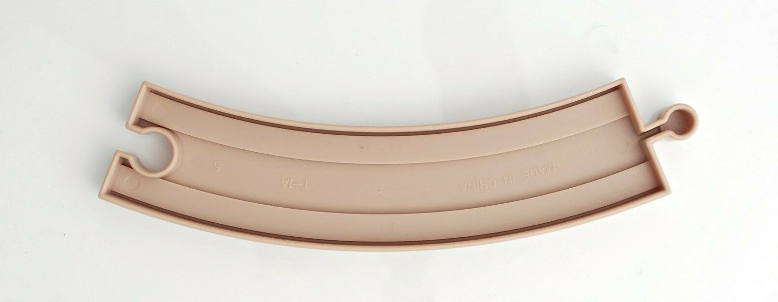 Battat Traxx Plastic Replacement RIGHT CURVE Piece EUC Parts Beige