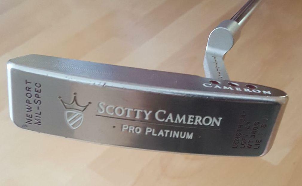Scotty Cameron Pro Platinum Delmar 3.5 Rare 739248878972| eBay