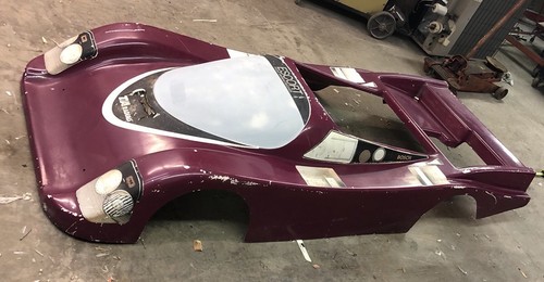 VERY RARE VINTAGE IMSA GT BG GOODRICH JIM BUSBY #68 GO KART BODY FREESHIP