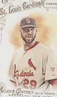 2014 Topps Allen & Ginter's - Chris Carpenter #195