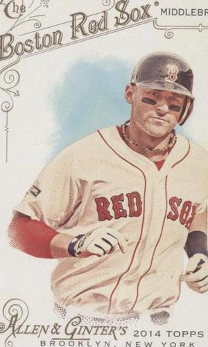 2014 Topps Allen & Ginter's - Will Middlebrooks #107