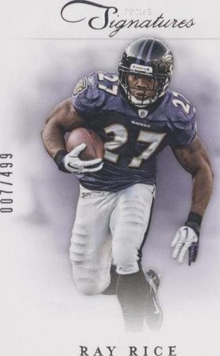 2012 Panini Prime Signatures Ray Rice #82