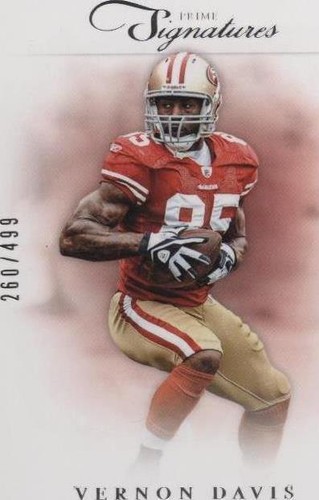 2012 Panini Prime Signatures Vernon Davis #67
