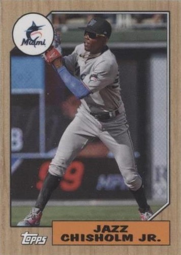 2022 Topps Mini - Jazz Chisholm #78B-13