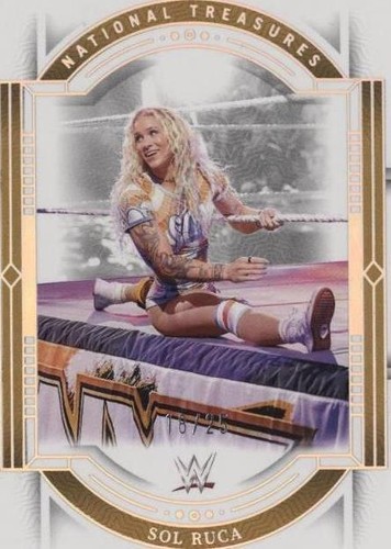 2024 Panini National Treasures WWE - Sol Ruca #11