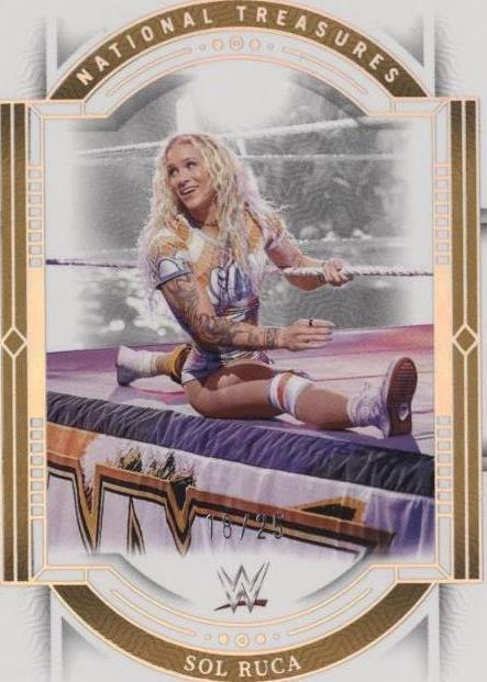 2024 Panini National Treasures WWE - Sol Ruca #11