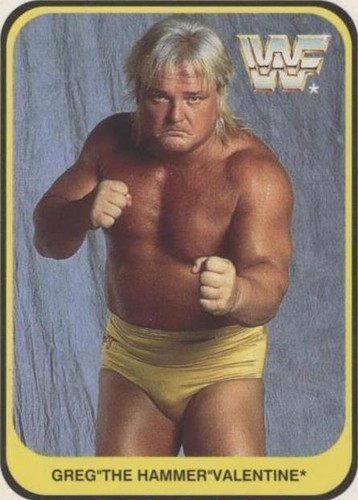 1991 Merlin WWF - Greg Valentine #16