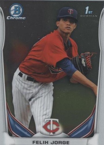 2014 Bowman Chrome - Felix Jorge #BCP96