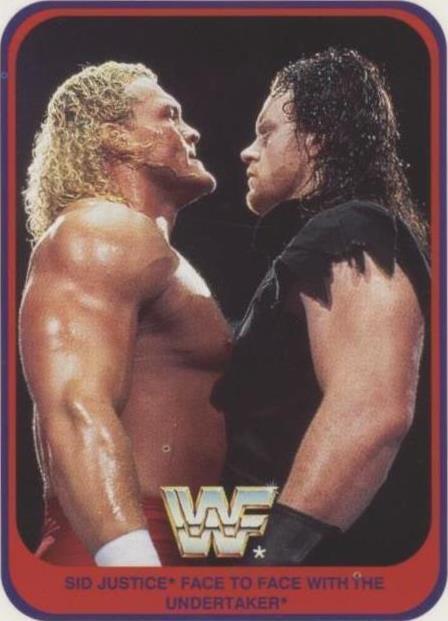 1991 Merlin WWF - Sid Justice Undertaker #37