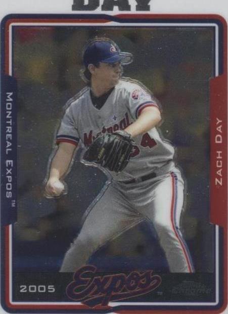 2005 Topps Chrome - Zach Day #88