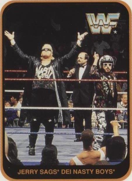 1991 Merlin WWF - Jerry Sags #81