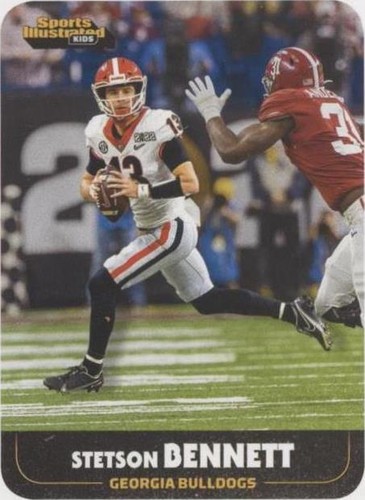 2022 Sports Illustrated for Kids Series 5 Stetson Bennett #1009