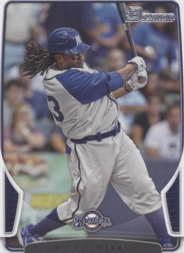 2013 Bowman - Rickie Weeks #199