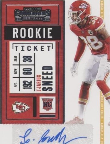 2020 Panini Contenders L'Jarius Sneed #286