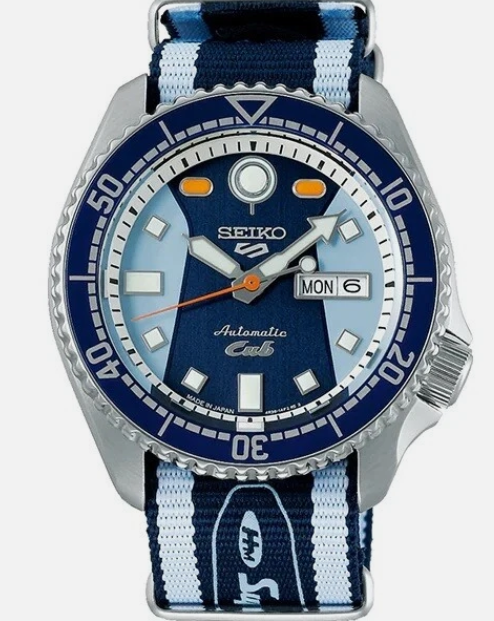 セイコー　SBSA237 スーパーカブ　C100 SEIKO 5 Sports SBSA237 Blue Honda Super Cub C100 Men's Watch