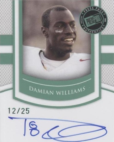 2010 Press Pass Portrait Edition Damian Williams #SS-DW