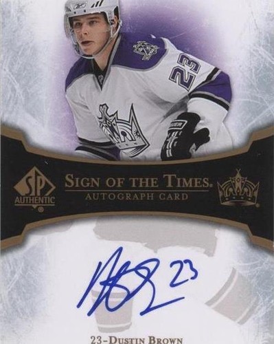 2007-08 SP Authentic - Dustin Brown #ST-BR