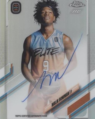 2021-22 Topps Chrome OTE Overtime Elite - Malik Bowman #CA-MBO2