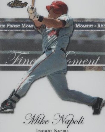 2007 Topps Finest - Mike Napoli #RFM-MN