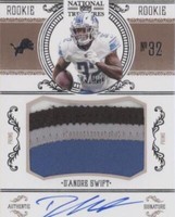 2020 Panini National Treasures D'Andre Swift #CRS-DS