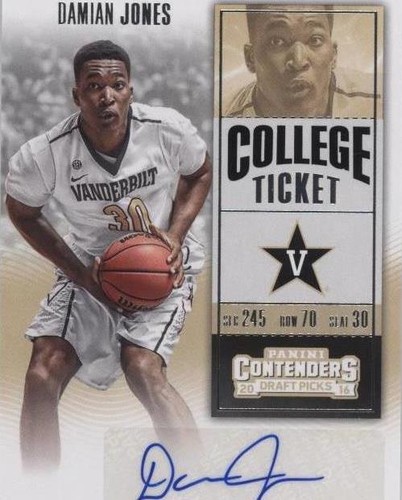2016-17 Panini Contenders Draft Picks - Damian Jones #131