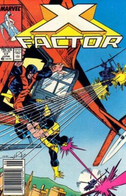X-Factor, Vol. 1 (17B) Die, Mutants, Die! Newsstand Edition Marvel Comics 17-Mar
