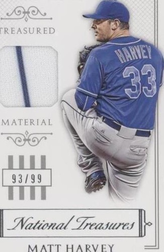 2015 Panini National Treasures - Matt Harvey #39