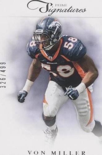 2012 Panini Prime Signatures Von Miller #96