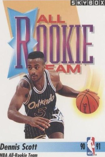 1991-92 Skybox - Dennis Scott #320