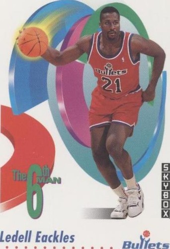 1991-92 Skybox - Ledell Eackles #458