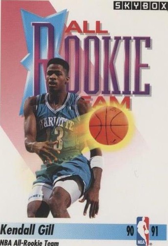 1991-92 Skybox - Kendall Gill #321