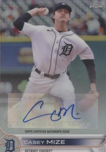 2022 Topps Chrome Update Series - Casey Mize #AC-CMI