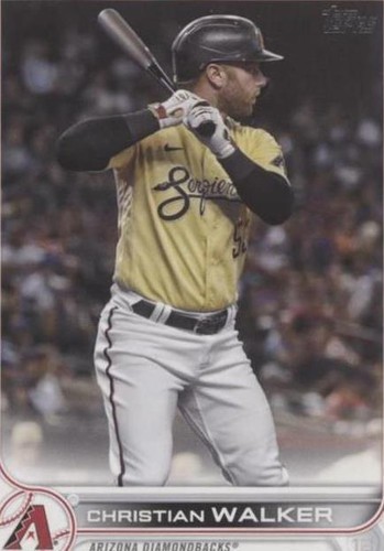 2022 Topps Series 1 - Christian Walker #75