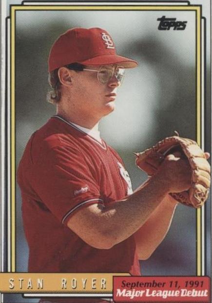 1991-92 Topps Major League Debut 1991 - Stan Royer #153