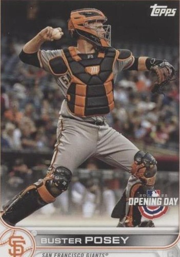Buster Posey 2010 Topps Opening Day Rookie RC Card #207