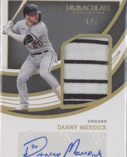 2022 Panini Immaculate Collection - Danny Mendick #JSS-DM